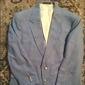 Light Blue Stafford Men’s Blazer- Jacket!